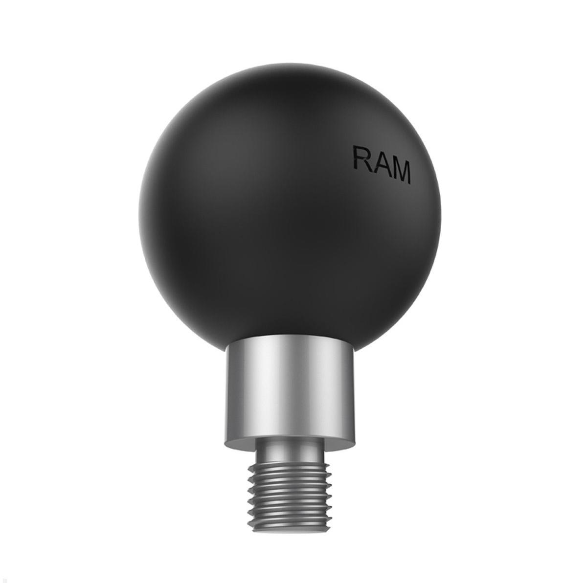 RAM Mounts Kugel mit M10-1,25 Zoll Gewindestift C-Kugel (RAM-349U), RAM Mounts Kugeladapter Gewindebolzen