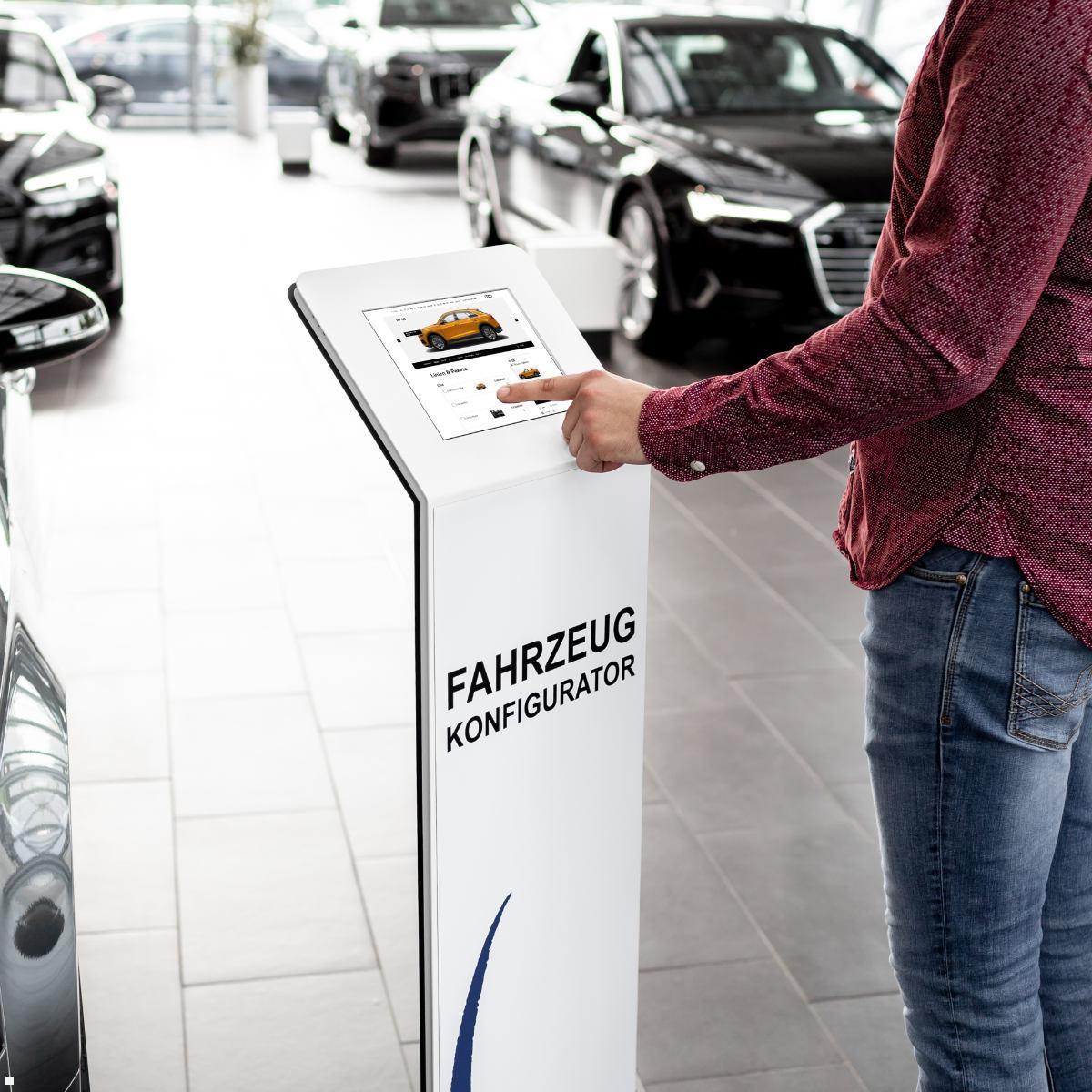 TabLines TBS160 Design Tabletständer quer mit Akku Samsung Tab S10 Lite 10.9, Auto konfigurieren