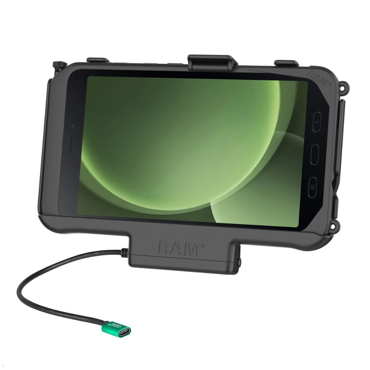 RAM Mounts EZ-Roll'r Schutzhülle für Samsung Tab Active3 & Active5 (RAM-HOL-SAM60CPU), Samsung Tab Active Halterung