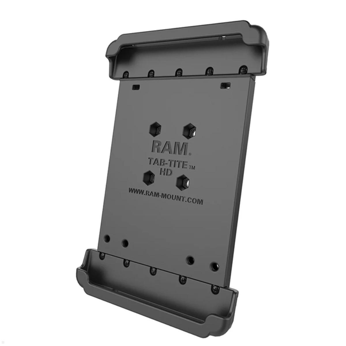 RAM Mounts Tab-Tite Universal Tablet Halteschale für 7-8 Zoll Tablets (RAM-HOL-TAB24U), seitlich geschlossen
