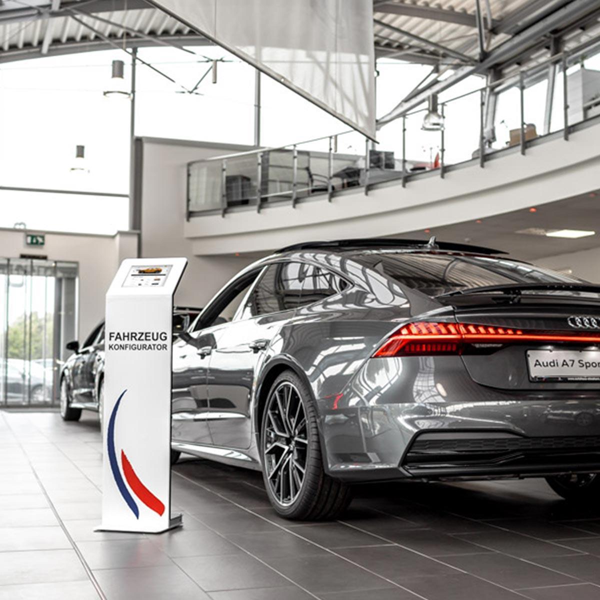 TabLines TBS137 Design Tabletständer hoch für Apple iPad Air 11 M2 Service Point
