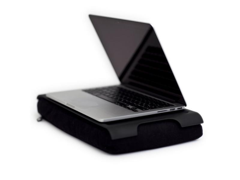 Bosign Mini Laptop Knietablett Laptray Rutschfest Seitenansicht
