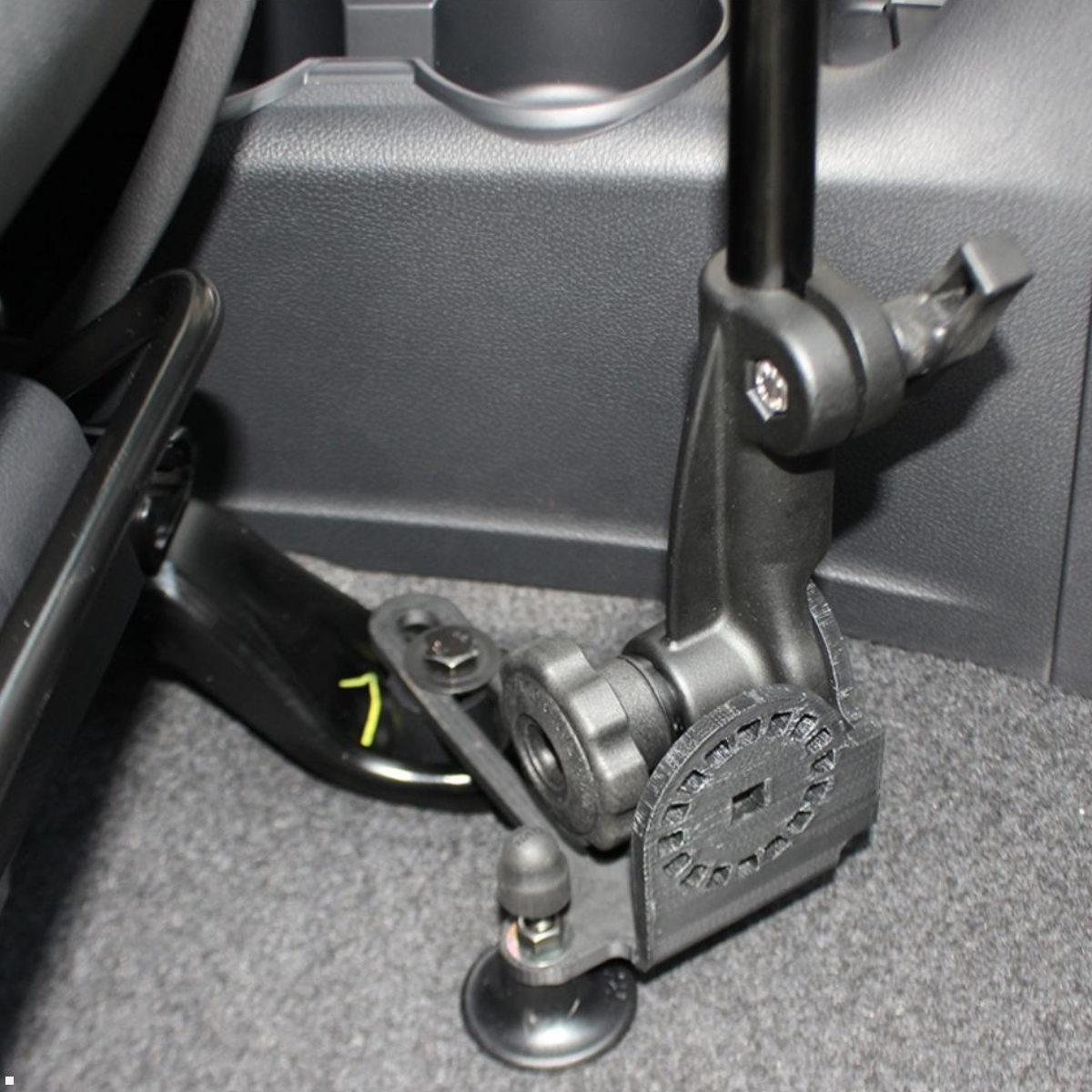 RAM Mounts Pod HD Fahrzeugbefestigung Diamond, Ratchet, 450-650 mm, Diamond Basisplatte