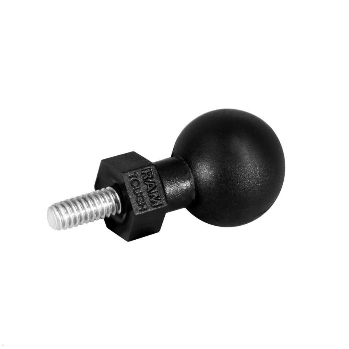 RAM Mounts Tough-Ball mit M8-1,25 Zoll x 8 mm Gewindestift B-Kugel (RAP-B-379U-M81208), Tough-Ball Gewindestift Sechskant