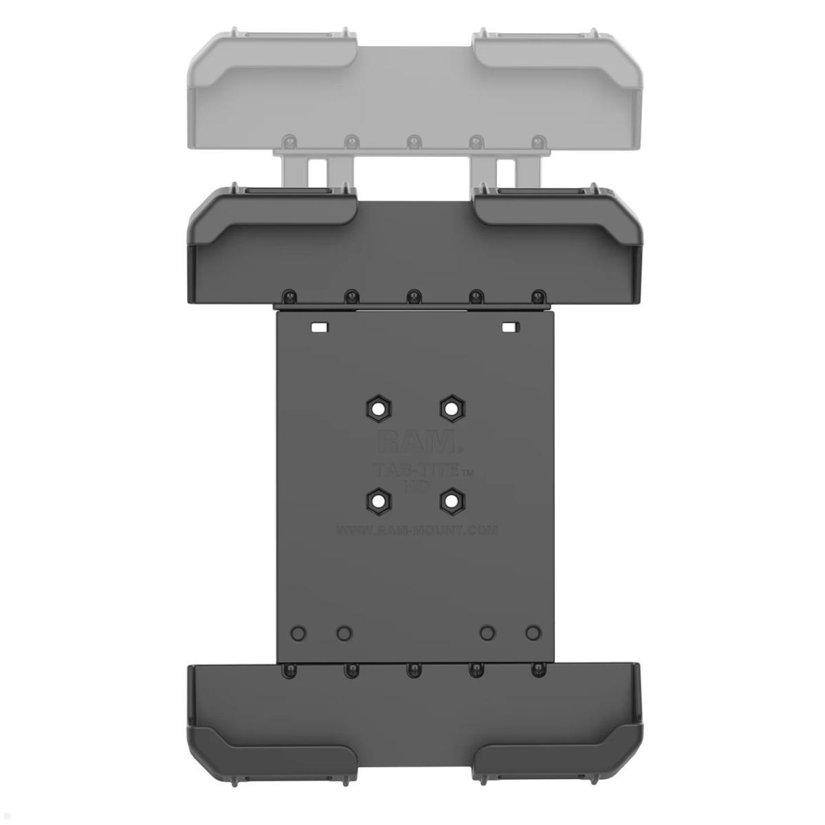 RAM Mounts Tab-Tite Universal Tablet Halteschale für 10-10.5 Zoll Tablets mit/ohne Schutzhüllen (RAM-HOL-TAB33U), AMPS Tablet-Halterung