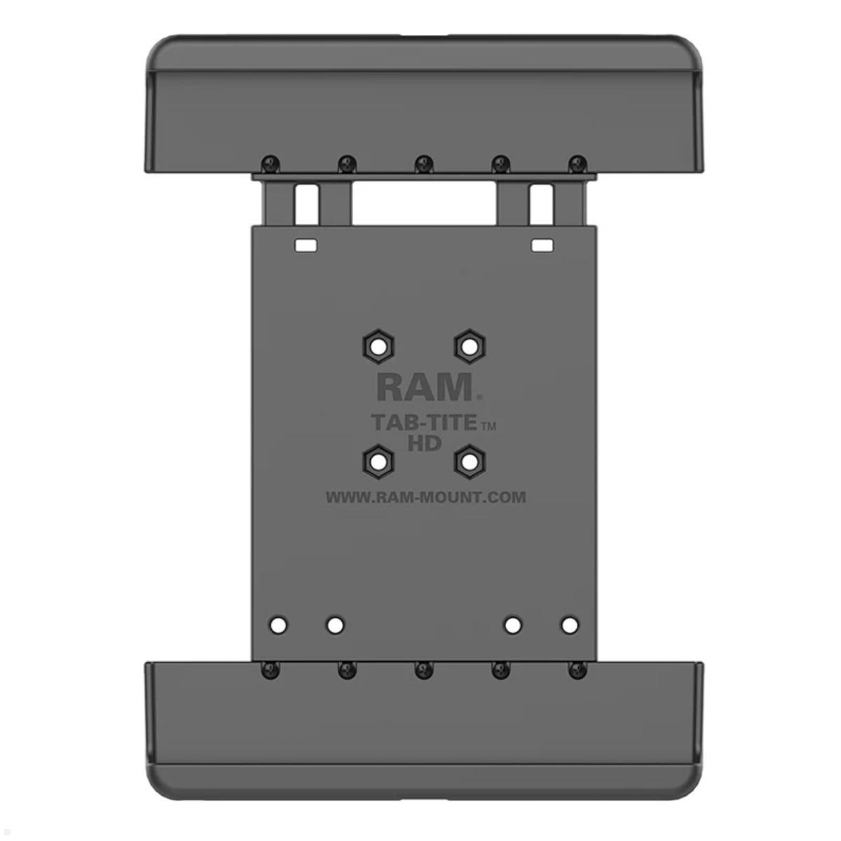 RAM Mounts Tab-Tite Universal Tablet Halteschale für Tablets bis 10.5 Zoll (RAM-HOL-TAB26U), Draufsicht Voderseite