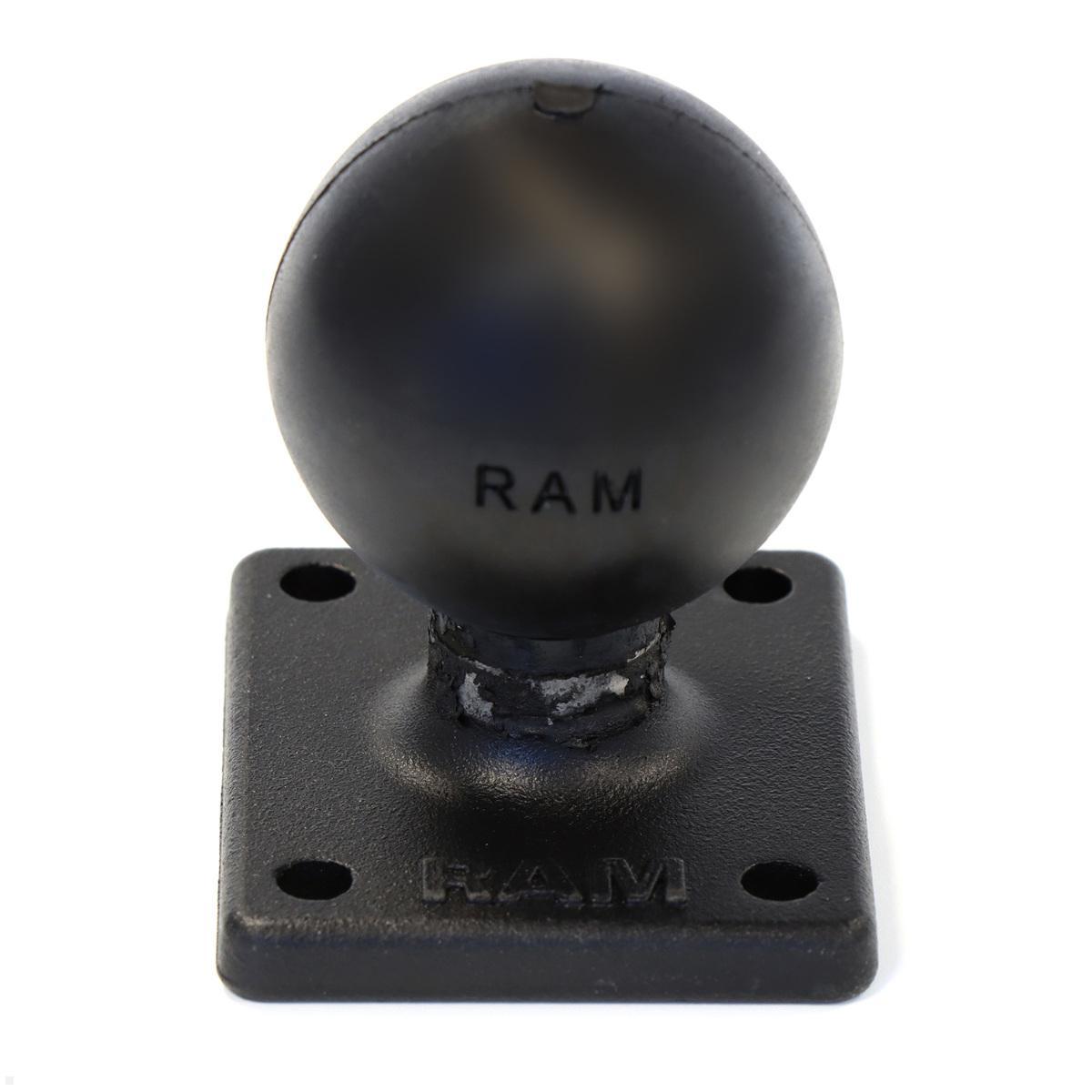 RAM Mounts Basisplatte rechteckig C-Kugel (RAM-347U), RAM Mounts rechteckige Basis Befestigung