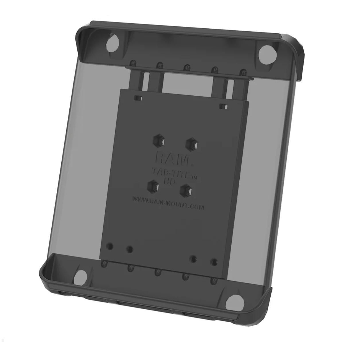 RAM Mounts Tab-Tite Universal Tablet Halteschale für Tablets bis zu 11 Zoll inkl. Apple iPad 1-4 (RAM-HOL-TAB3U), Tablet Fahrzeughalterung 11 Zoll
