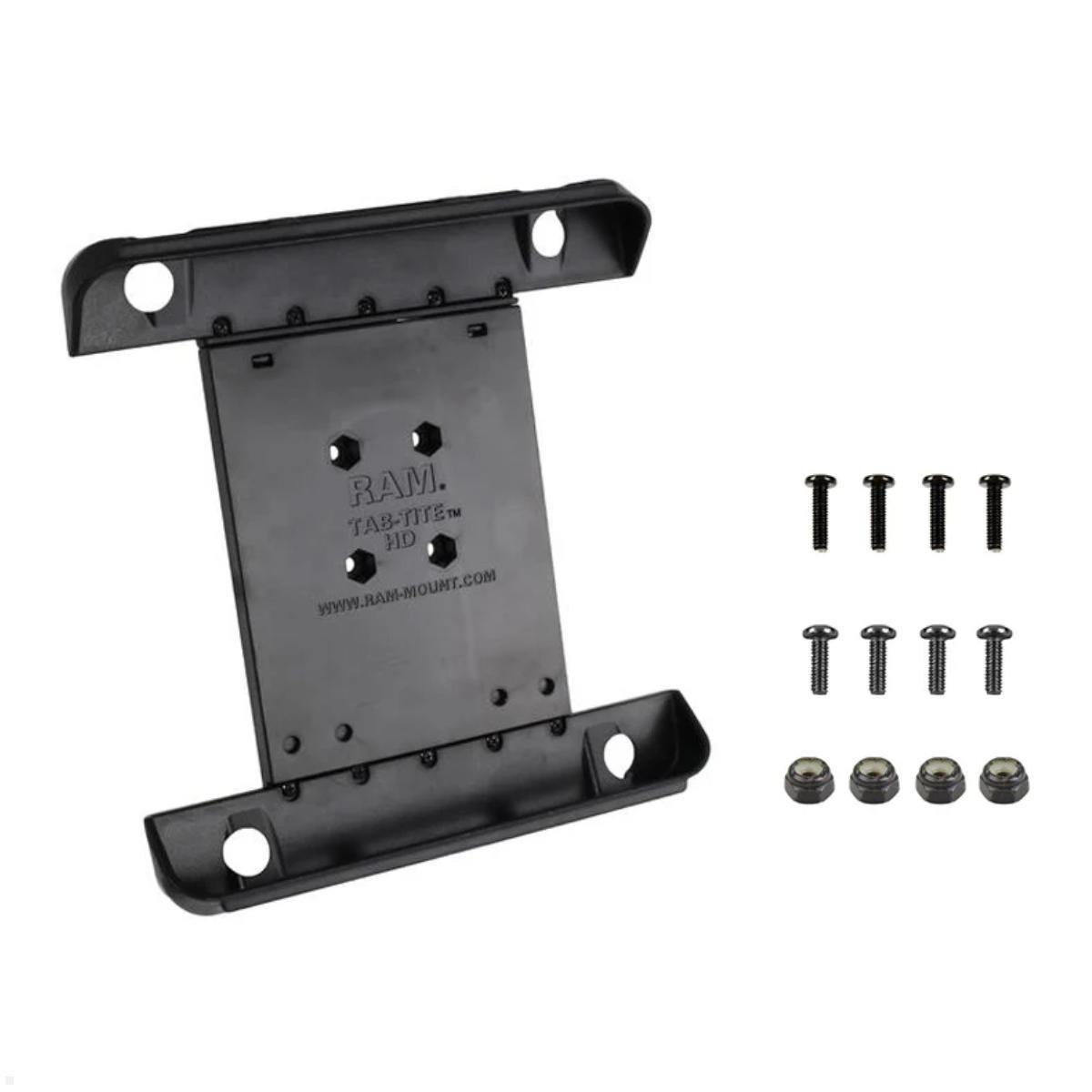 RAM Mounts Tab-Tite Universal Tablet Halteschale für Tablets bis zu 11 Zoll inkl. Apple iPad 1-4 (RAM-HOL-TAB3U), Halteschale Apple iPad