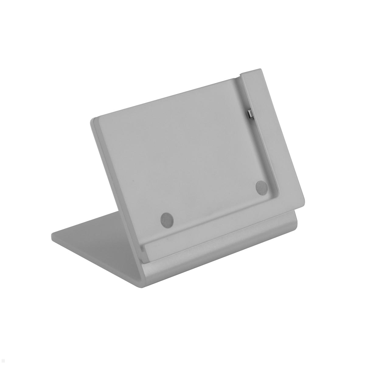 TabLines TTP025 Tabletständer Tisch Plug für Samsung Tab S12 Ultra 14.6, silber