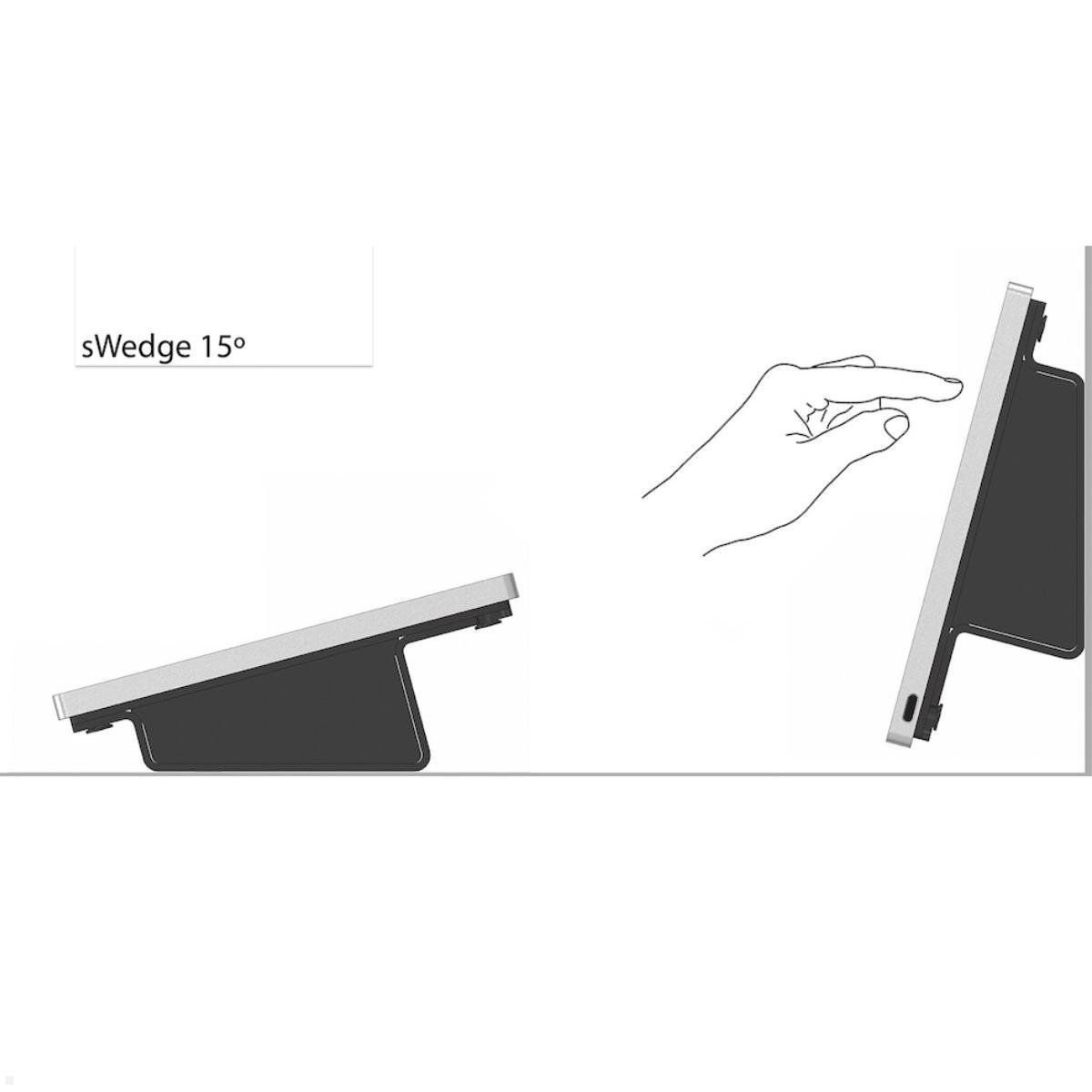 smart things sW15 Wedge für sDock Fix Halterung, schwarz (sW-32-15), Tischmontage
