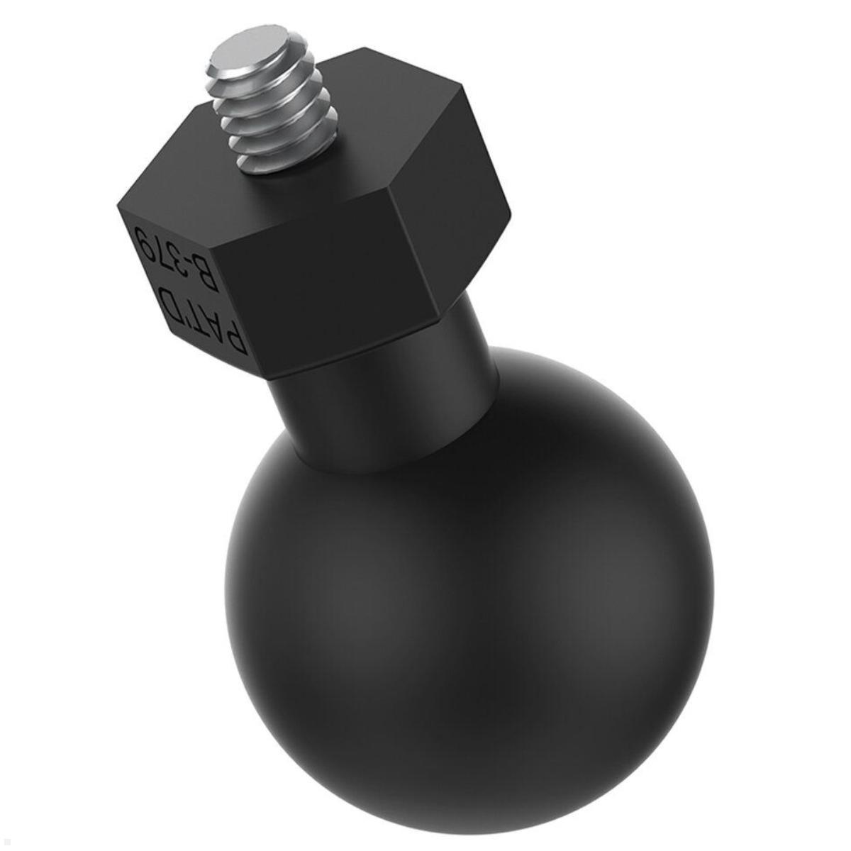 RAM Mounts Tough-Ball mit 1/4-20 x 0,25 Zoll Gewindestift B-Kugel (RAP-B-379U-252025), Verbundstoff Kugeladapter für Kameras