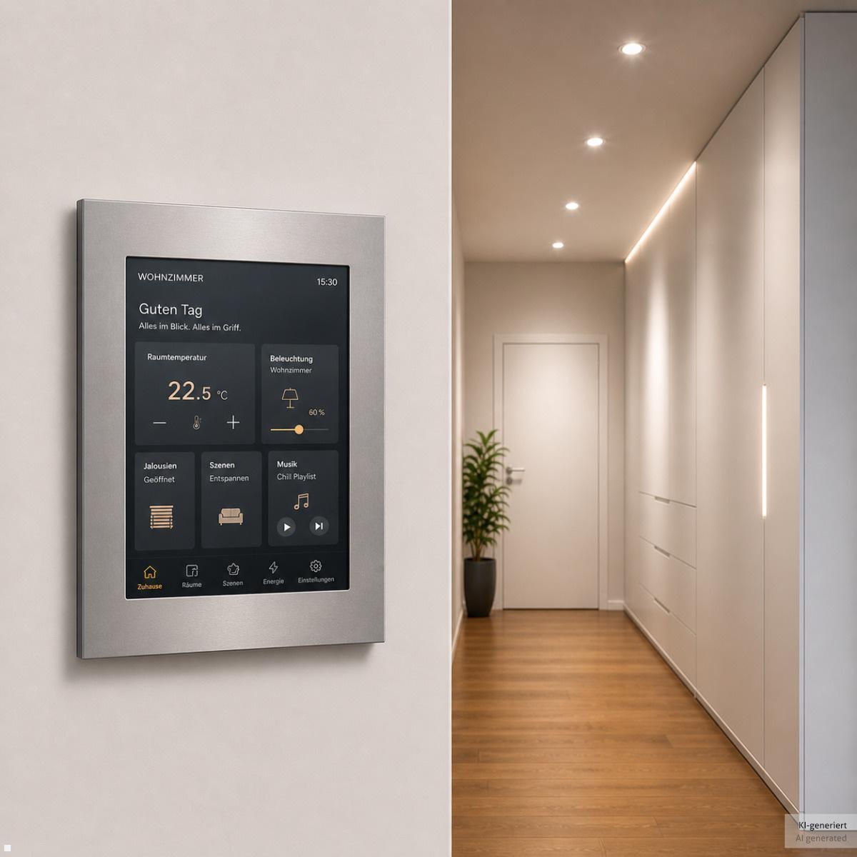 TabLines TWE143 Tablet Wandeinbau für Samsung Tab S12+ 12.6, Room Manager SmartHome