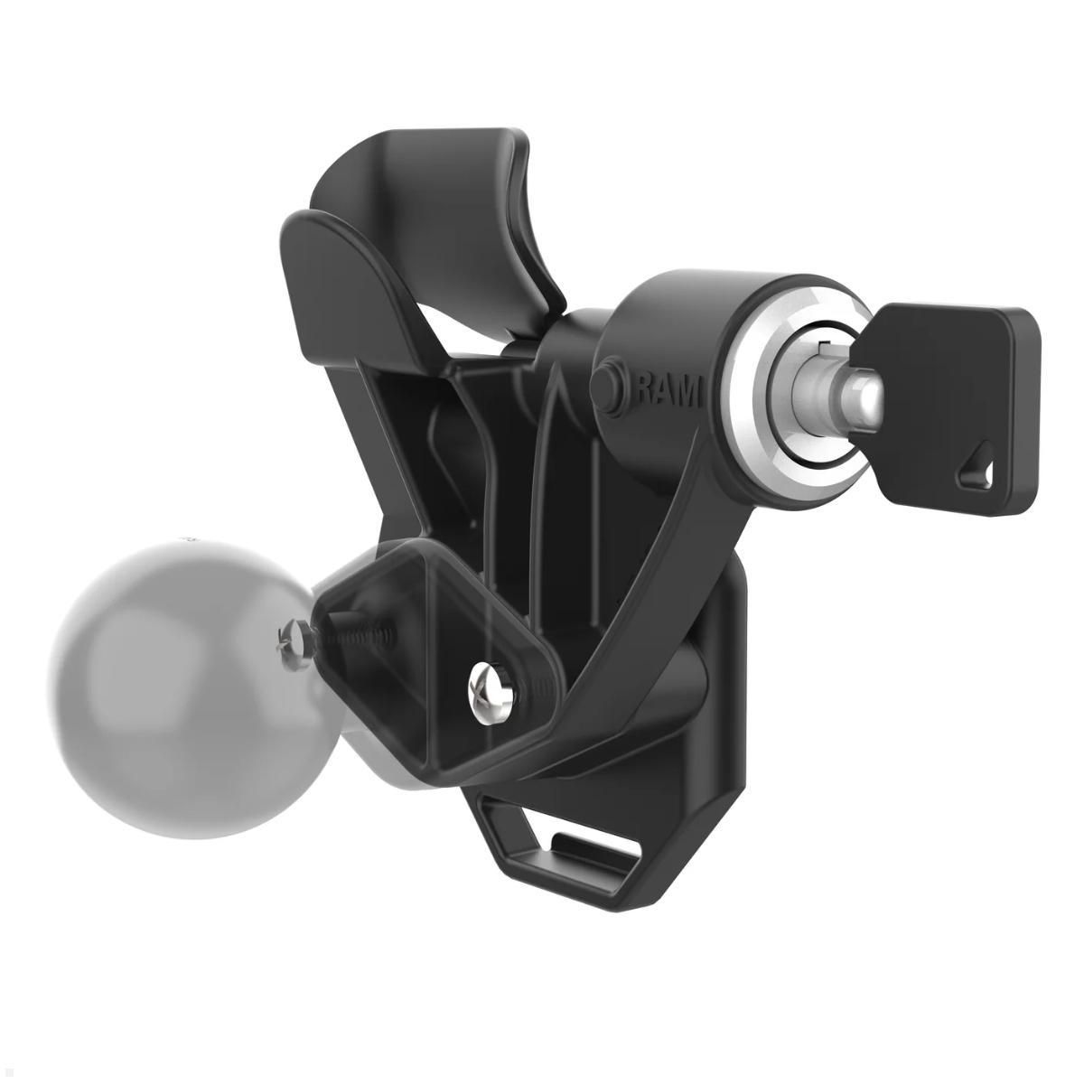 RAM Mounts Uni-Conn Halterung abschließbar Links (RAM-HOL-U1LLU), Snap-In Befestigung
