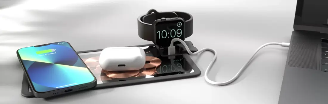 Smartphone laden, Qi Station