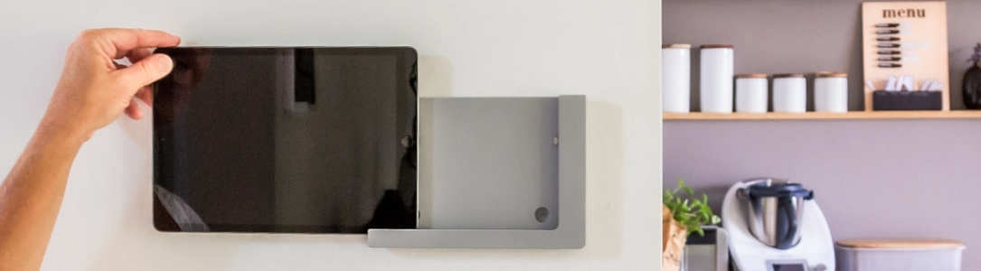 Tablet Halterung Wand leicht entnehmbar