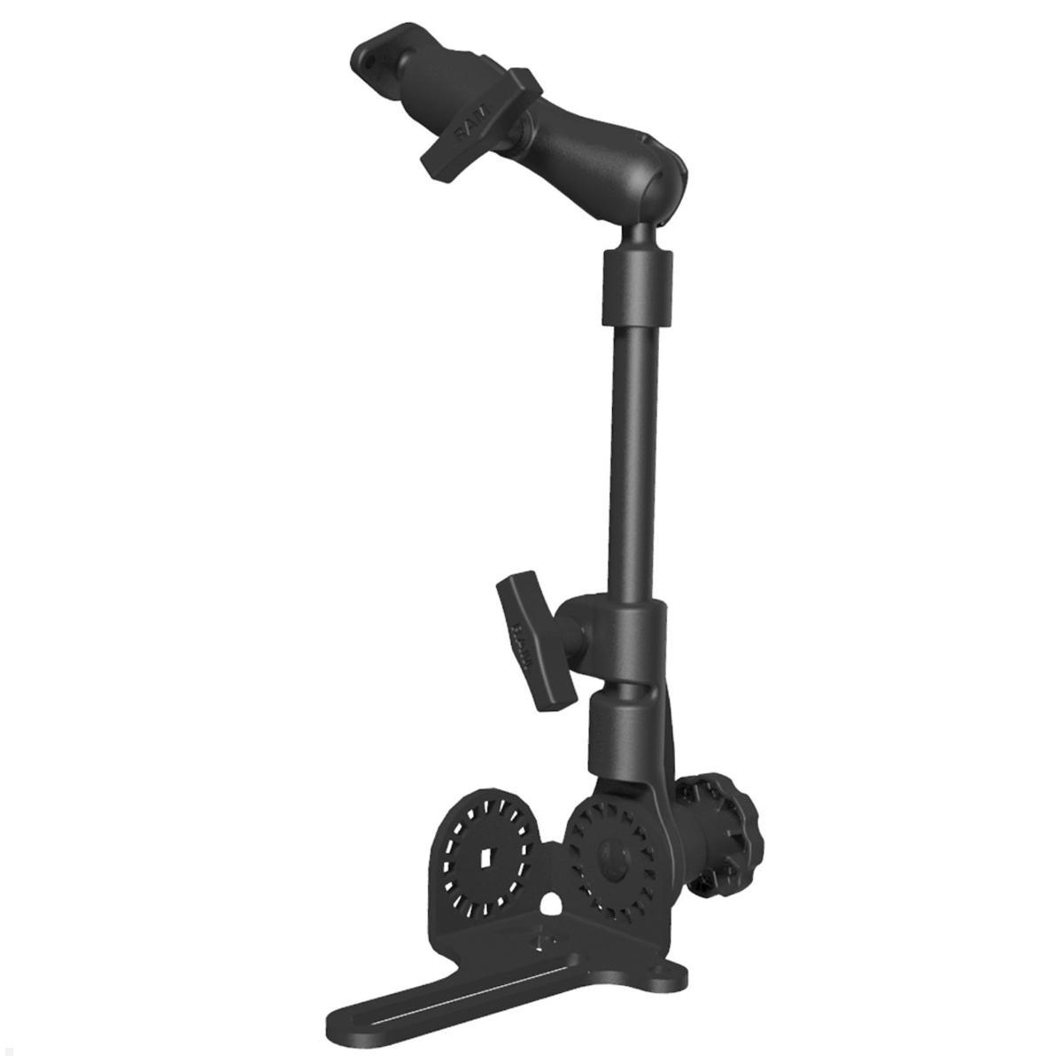 RAM Mounts Pod HD Fahrzeugbefestigung Diamond, Ratchet, 450-650 mm, Ratchet-System Sitzschiene