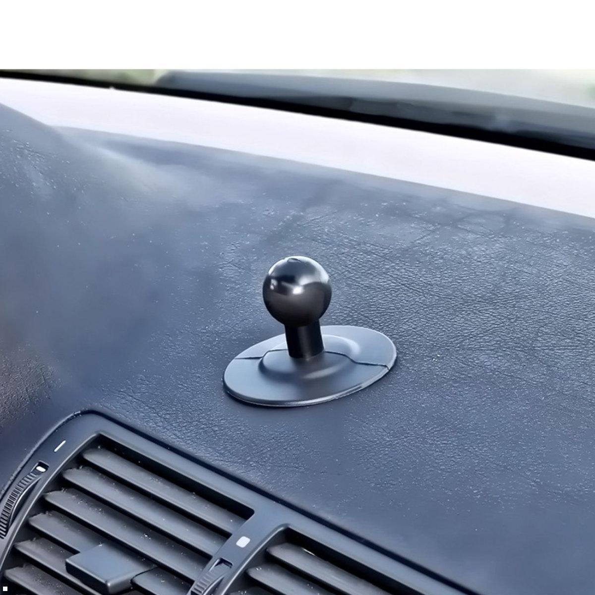 RAM Mounts Klebeplatte für glatte Oberflächen mit B-Kugel Basis (RAP-B-378U), B-Kugel rechtwinklig zur Grundfläche
