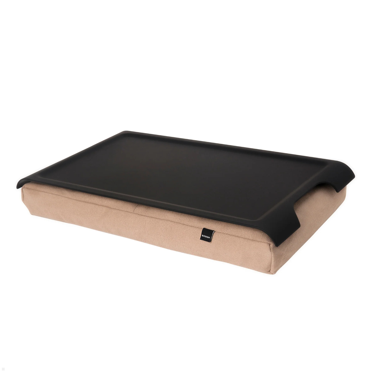 Bosign Mini Laptop Knietablett Laptray Rutschfest Natur