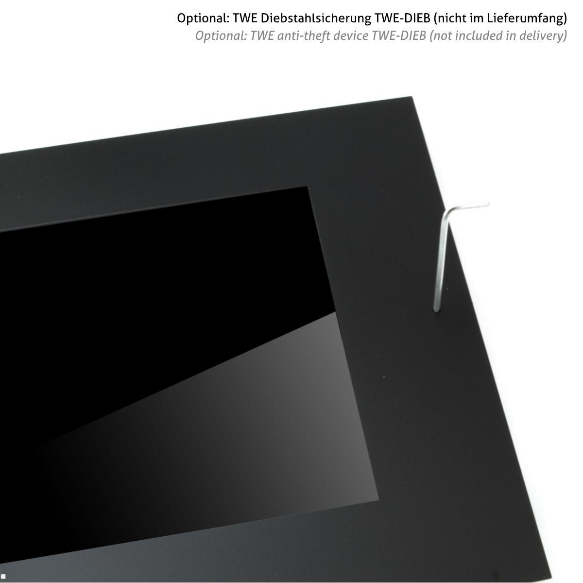 TabLines TWE143 Tablet Wandeinbau für Samsung Tab S12+ 12.6, Optional auch im Querformat
