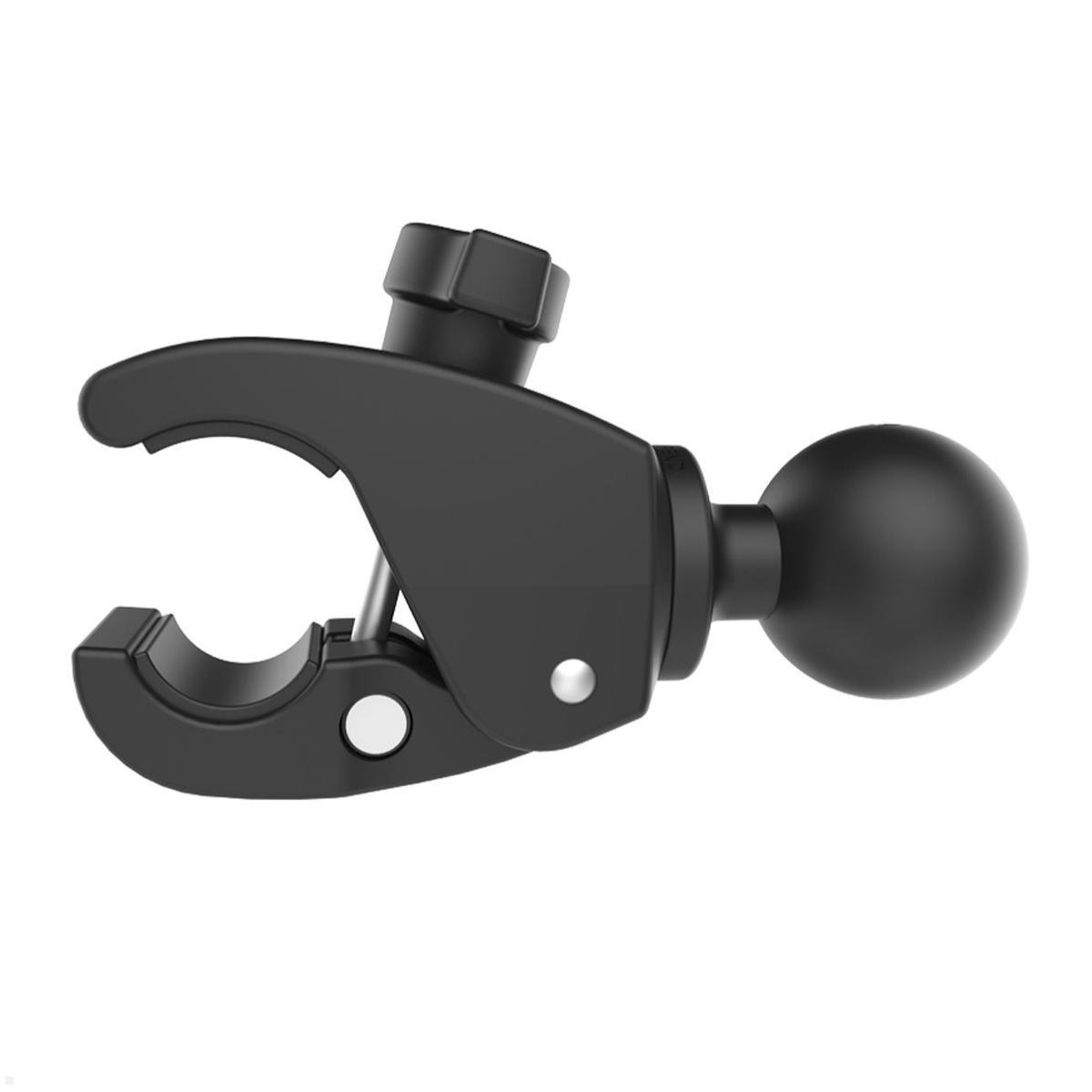 RAM Mounts Tough-Claw Halteklammer klein mit Feststellschraube C-Kugel Durchmesser 15,9-29,0 mm (RAP-400U), Tough-Claw werkzeugfreie Rohrmontage