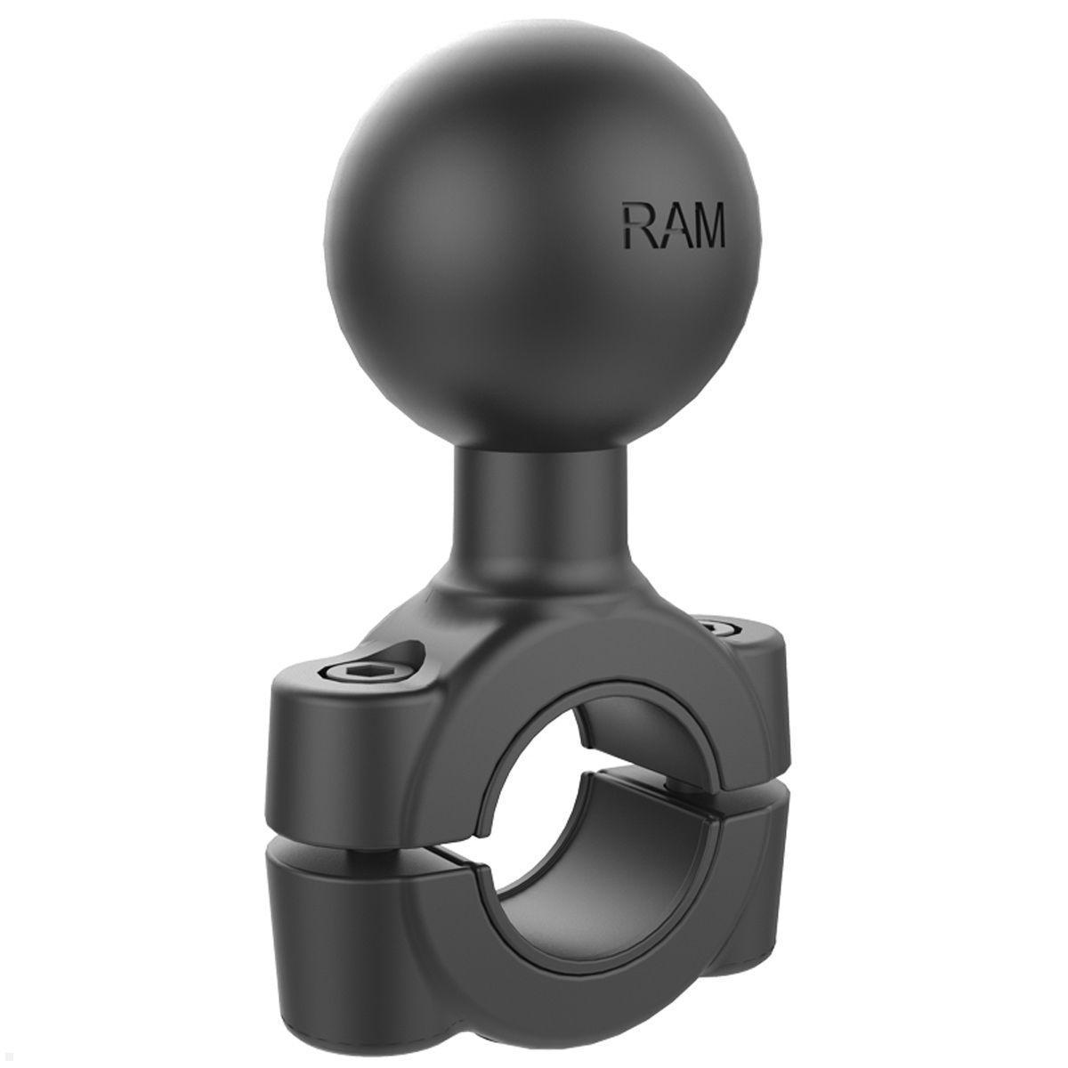 RAM Mounts Torque Rohrschelle C-Kugel für Durchmesser 19,1-25,4 mm (RAM-408-75-1U), RAM Mounts Torque Klemmschelle
