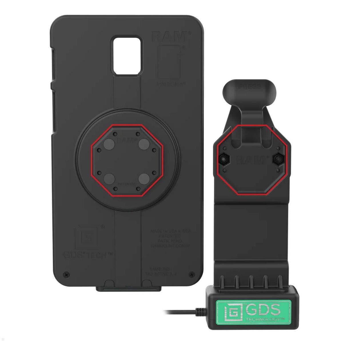 RAM Mounts GDS Uni-Conn Dockingstation USB-C AMPS (RAM-GDS-DOCK-U1CPU), USB-C Anschluss