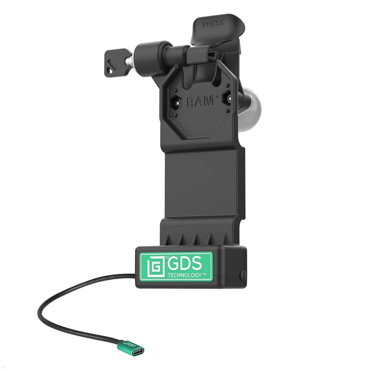 RAM Mounts GDS Uni-Conn Dock abschließbar Links (RAM-GDS-DOCKLL-U1CPU)