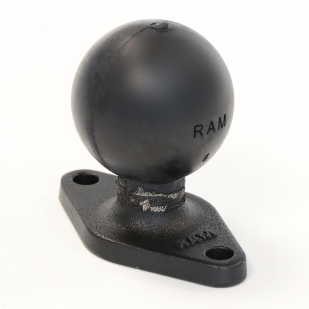 RAM Mounts Diamond-Basisplatte Trapez C-Kugel (RAM-238U), RAM Mounts Trapez Montageplatte