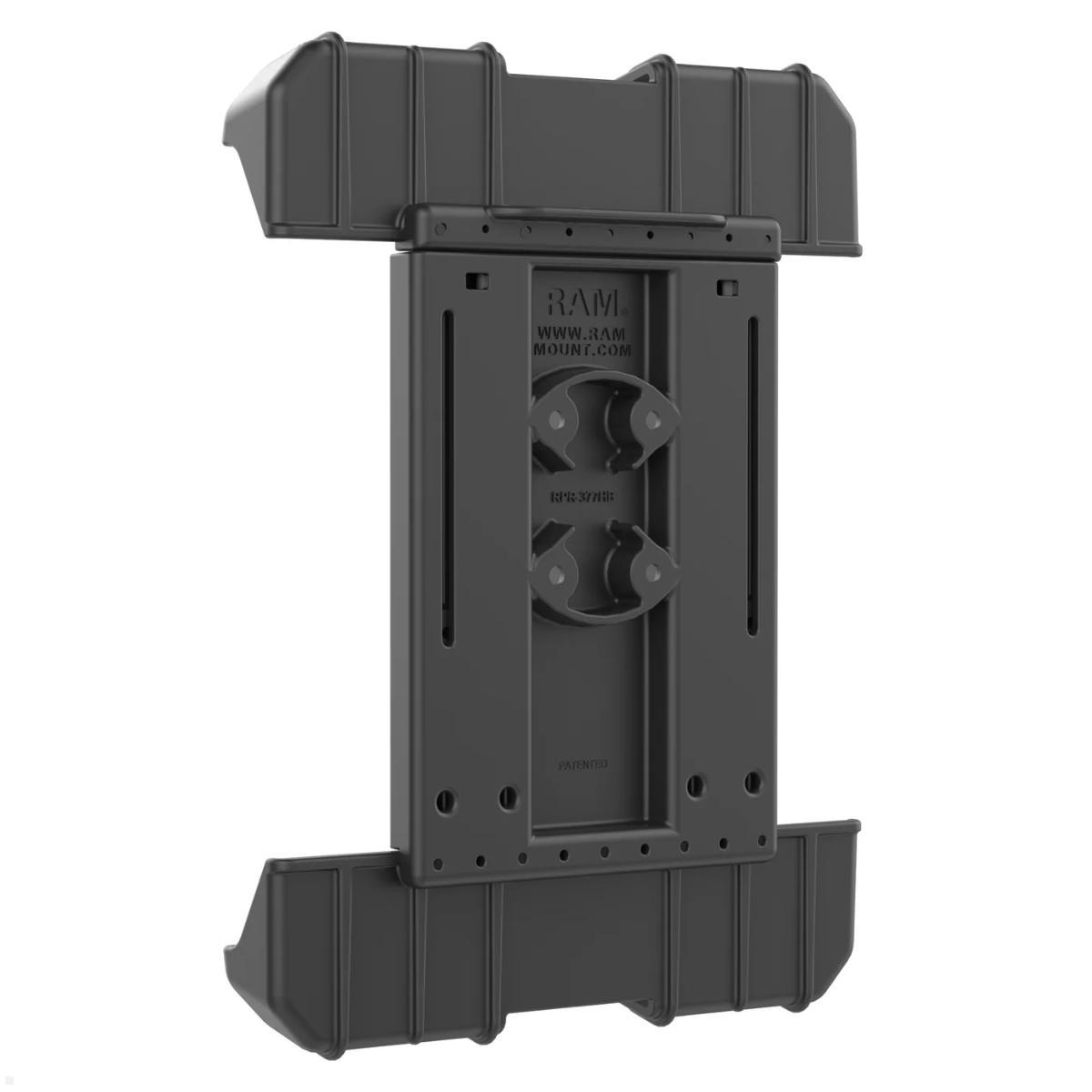 RAM Mounts Tab-Tite Universal Tablet Halteschale für 10-10.5 Zoll Tablets mit/ohne Schutzhüllen (RAM-HOL-TAB33U), Halteschale Federmechanismus
