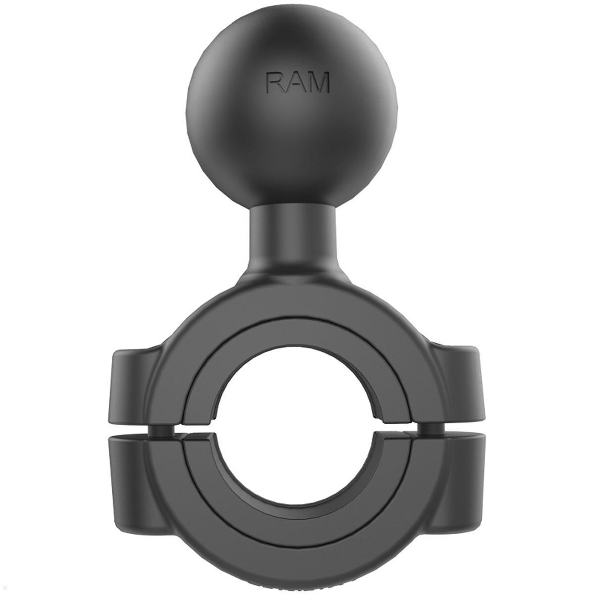 RAM Mounts Torque Rohrschelle C-Kugel für Durchmesser 28,6-38,1 mm (RAM-408-112-15U), RAM Mounts Stangenmontage Aluminium