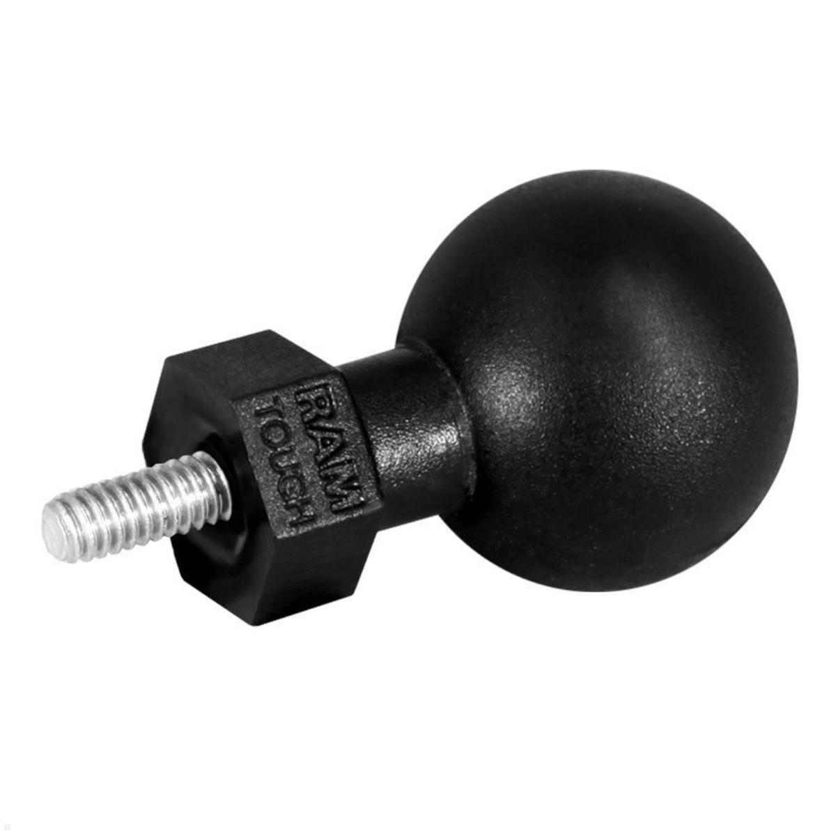 RAM Mounts Tough-Ball mit M12-1,75 x 12 mm Gewindestift C-Kugel (RAP-379U-M1217512), Gewindekugel Verbundstoff schwarz