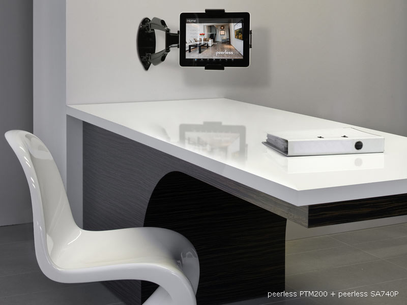 peerless PTM200-S Universal Tablet Halterung, silber