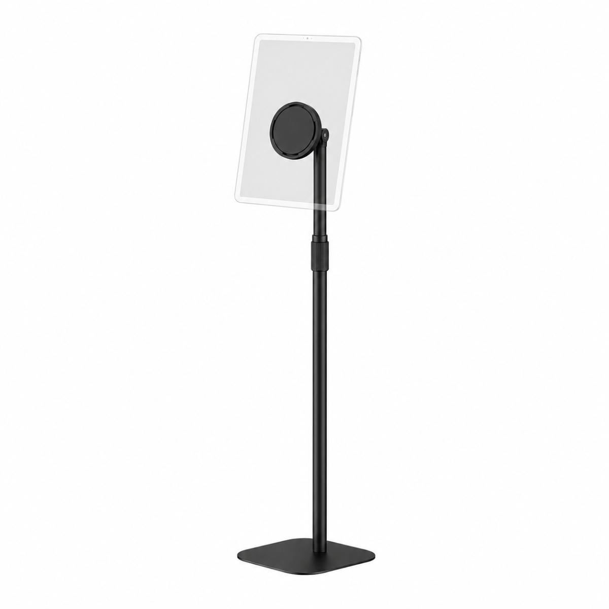 TabLines TBS161 Tabletständer anschraubbar 7-15 Zoll, höhenverstellbar, abschließbarer Tabletständer