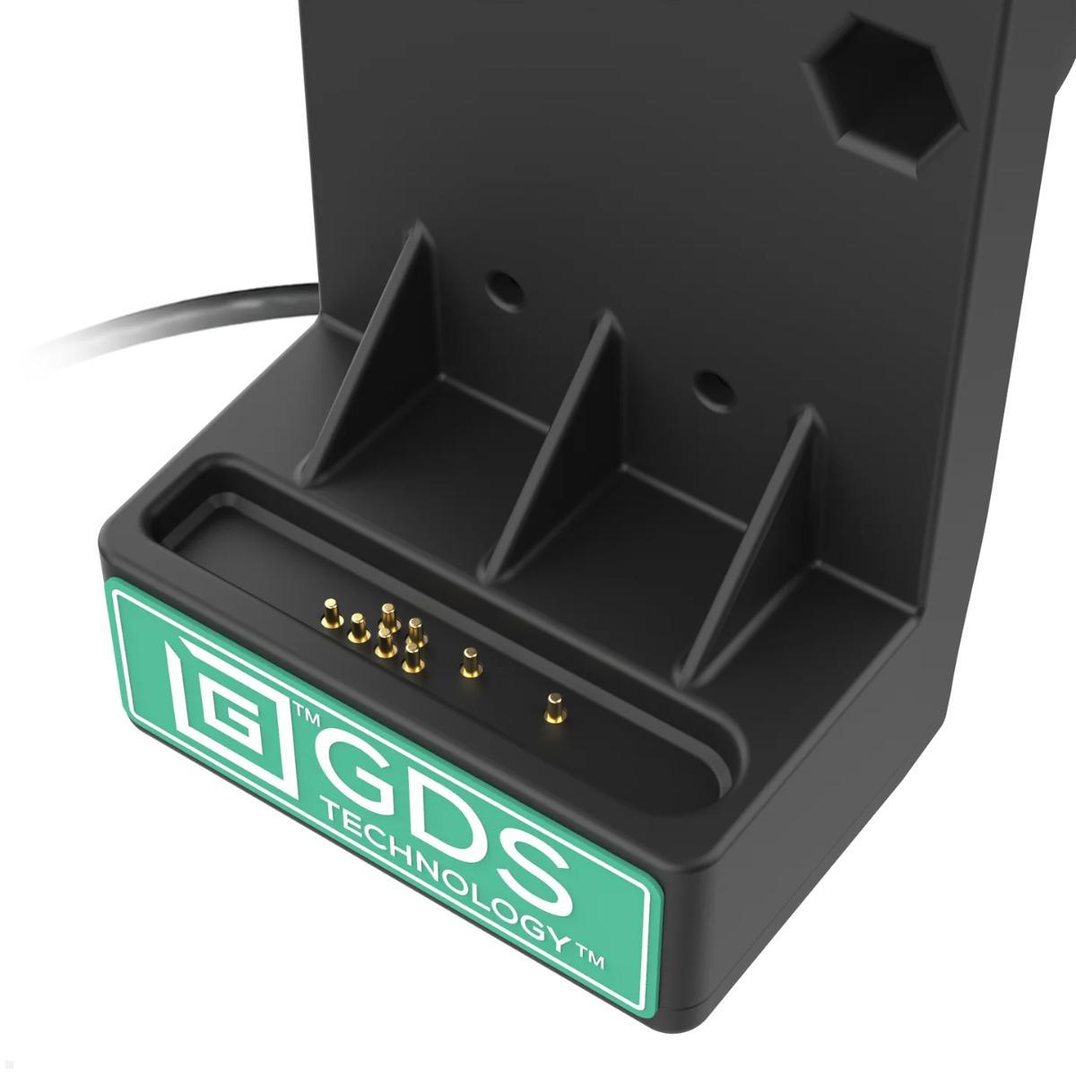 RAM Mounts GDS Uni-Conn Dock gefedert USB-C (RAM-GDS-DOCK-V12-U1CPU), AMPS Lochmuster