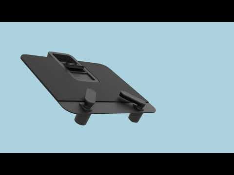 CBS Ollin / Flo laptop and tablet mount (LAP/003/S), silver