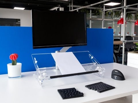 R-Go Treepod Biobased tablet- and laptop stand height adjustable RGOTPW