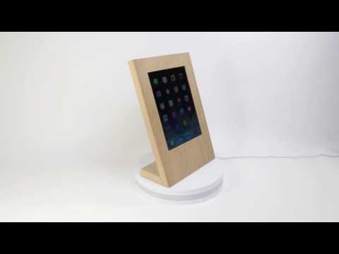 TabLines TTS032 tablet desk stand Apple iPad Pro 9.7, oak